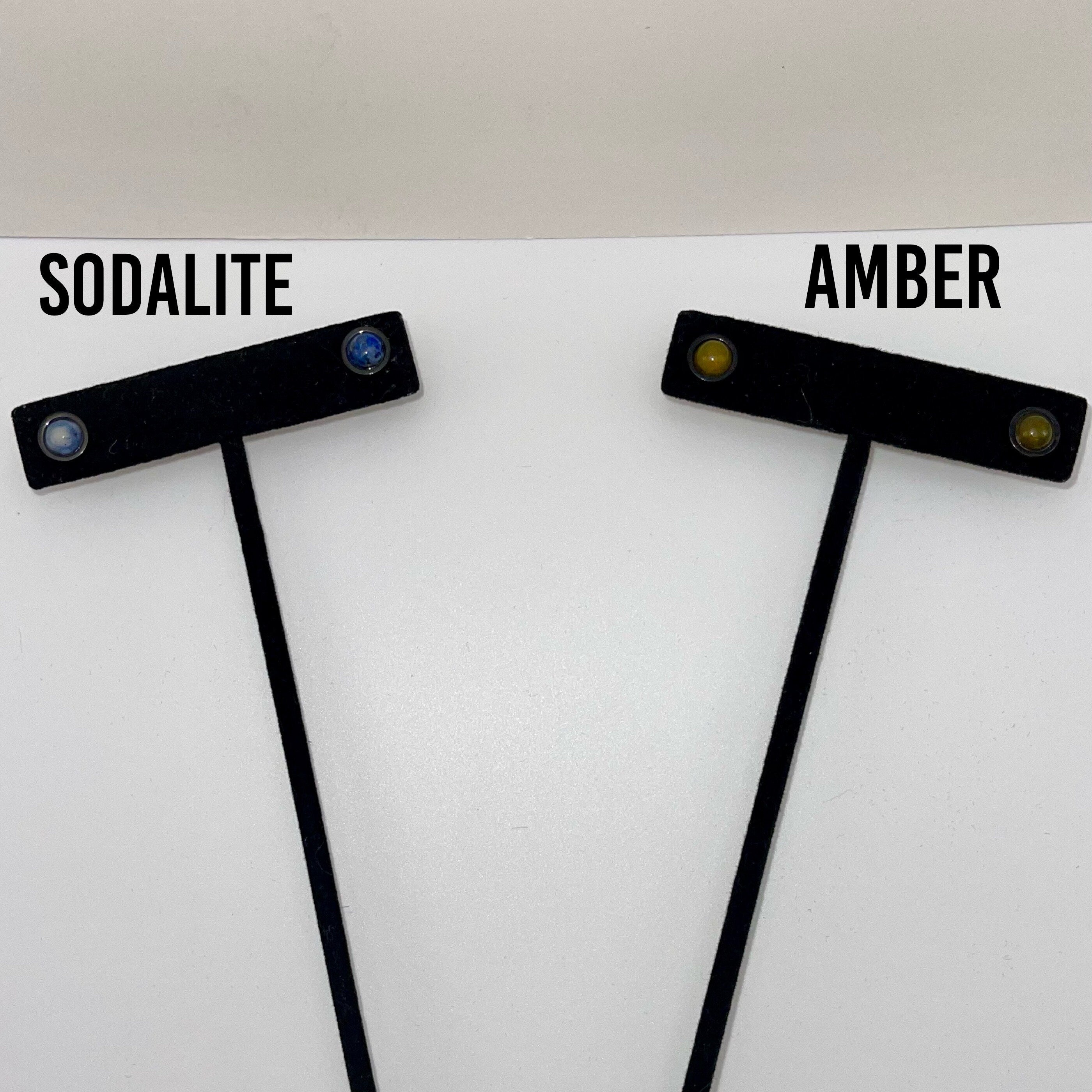 6mm Gemstone Earrings