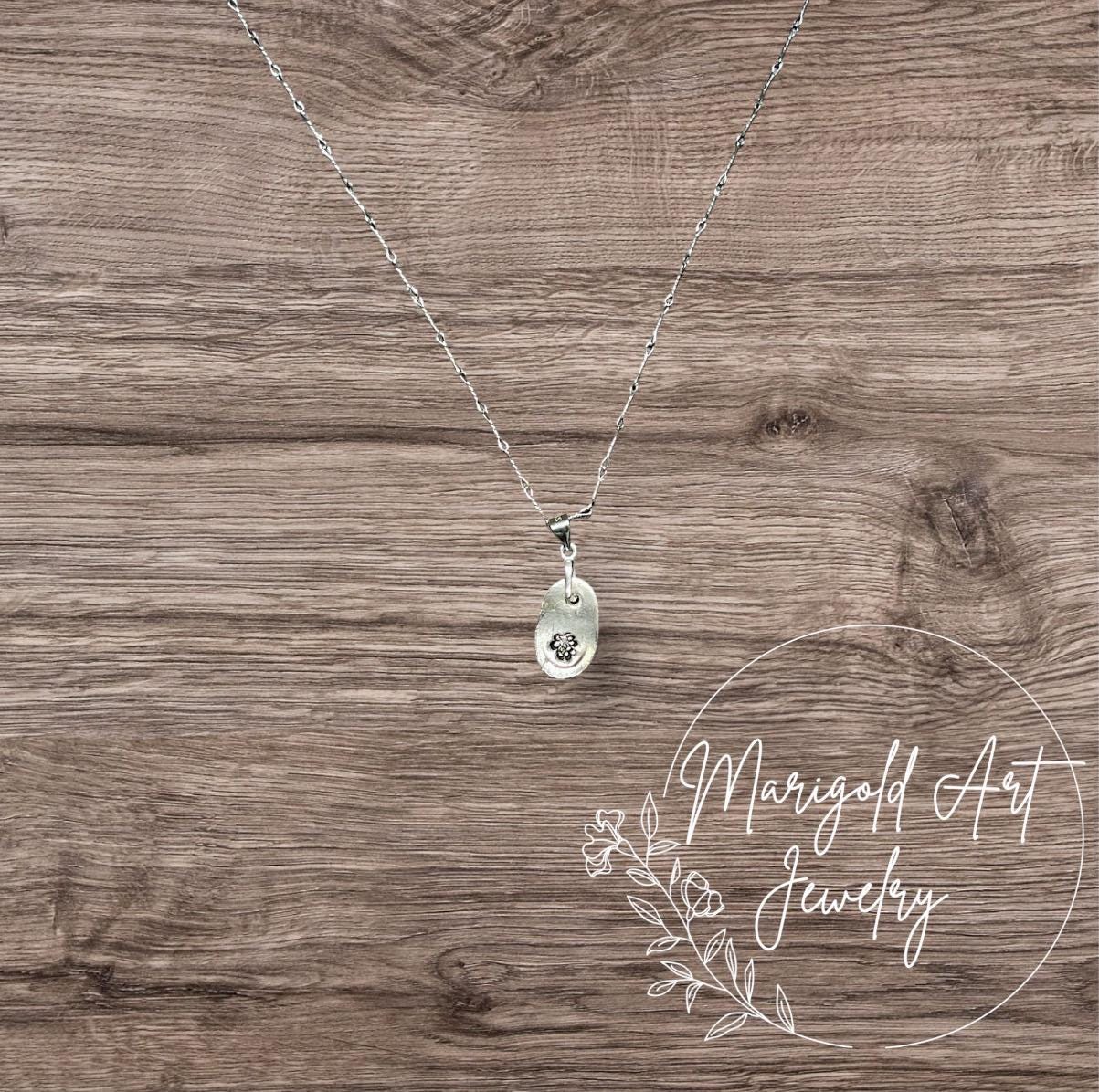 Birth Month Flower Pendant