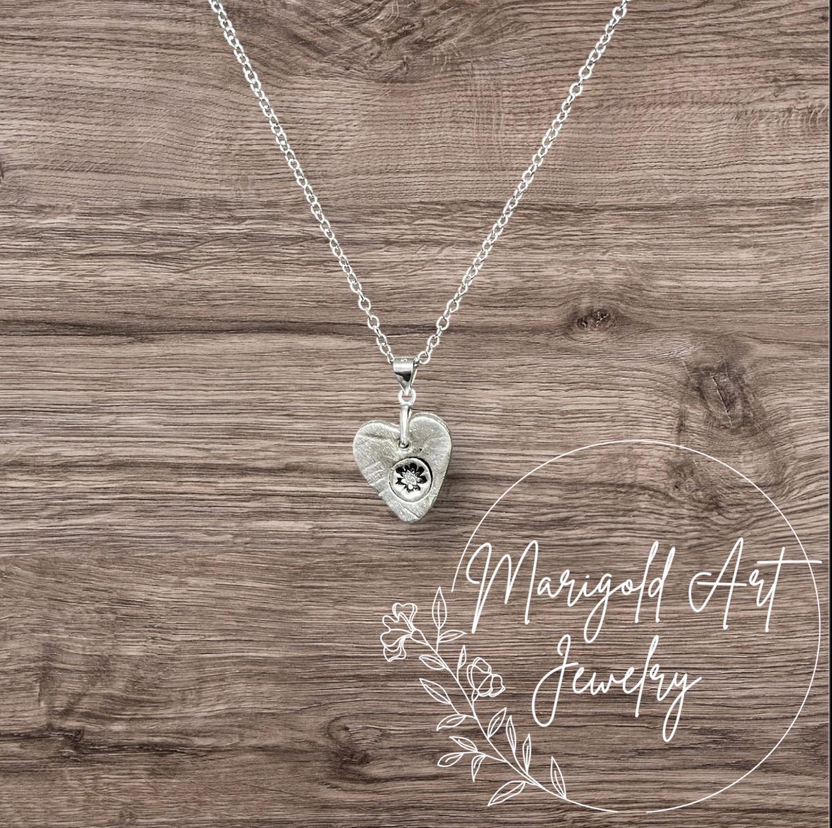 Birth Month Flower Pendant